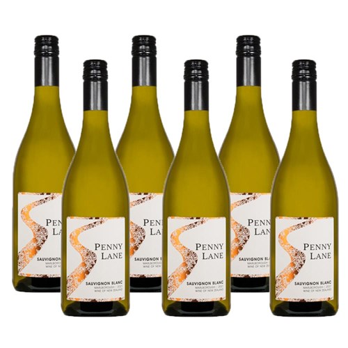 Case of 6 Penny Lane Sauvignon Blanc 75cl White Wine